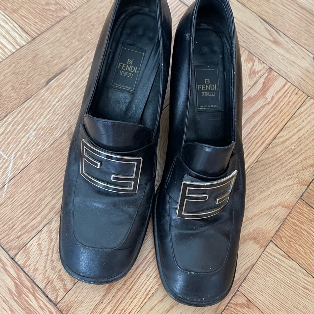 Fendi Heeled Loafers